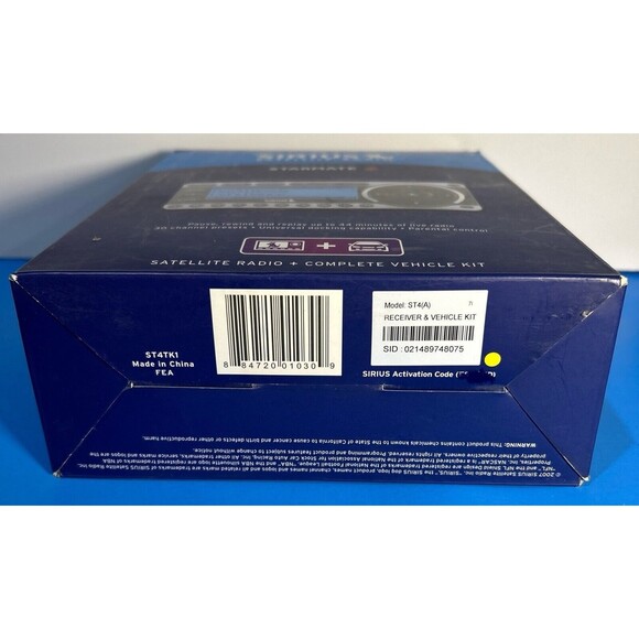 SiriusXM Starmate 4 ST4-TK1 Satellite Radio (subscription needed) - Picture 9 of 9